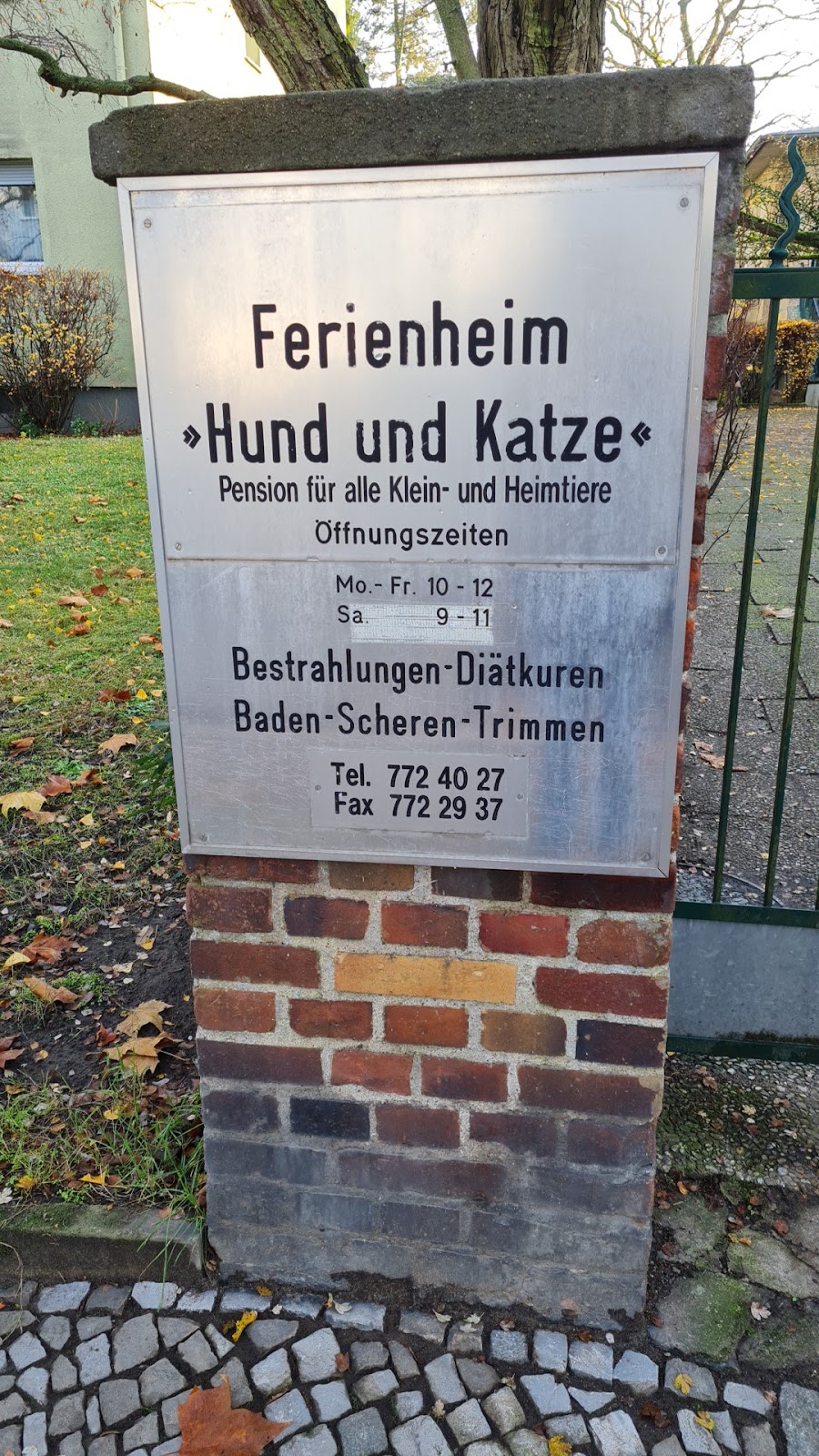 Fachtierarzt für Kleintiere Dr. Gerriets in Berlin – Praxisansicht