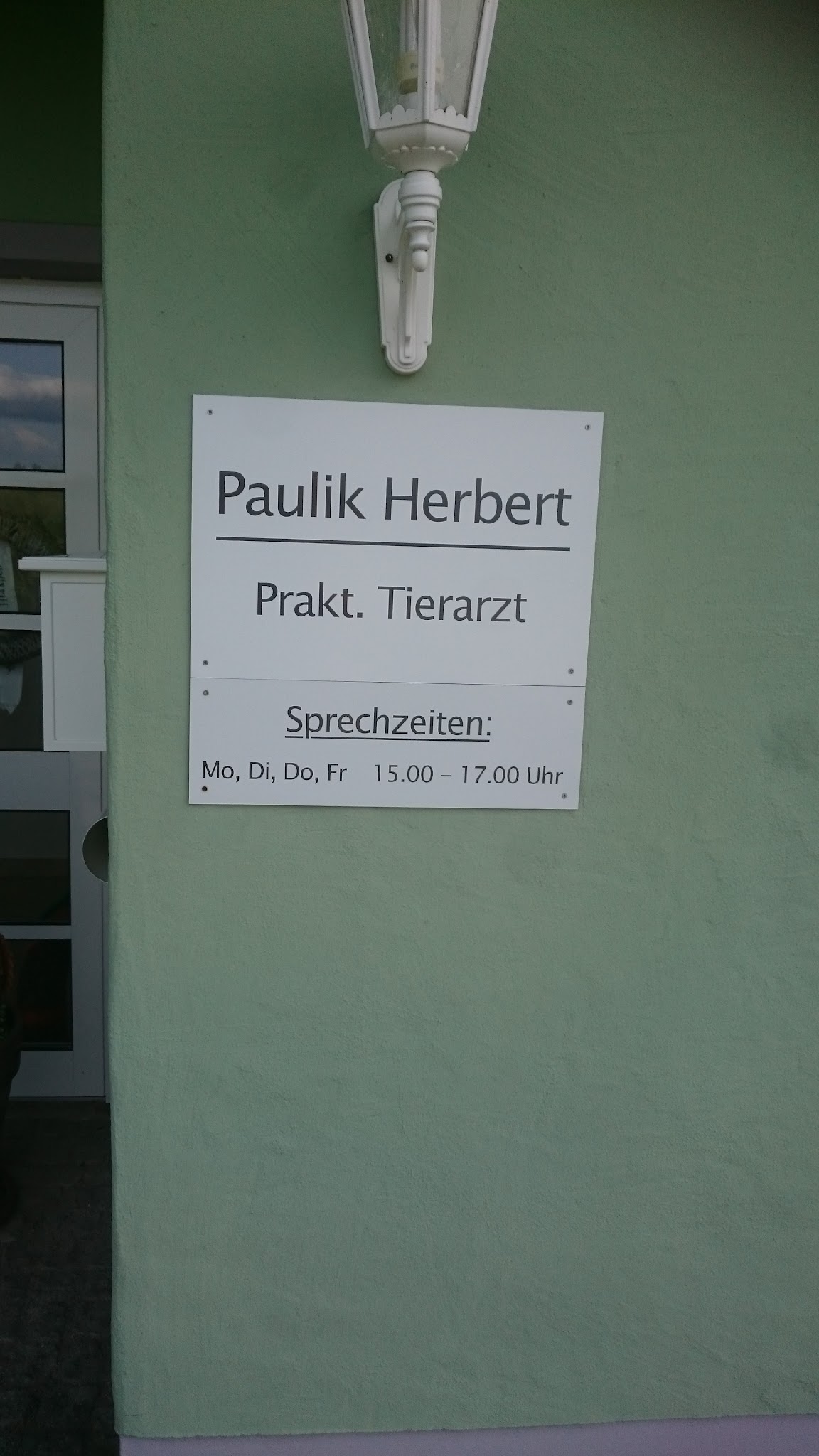 Herbert Paulik Tierarzt – Bild