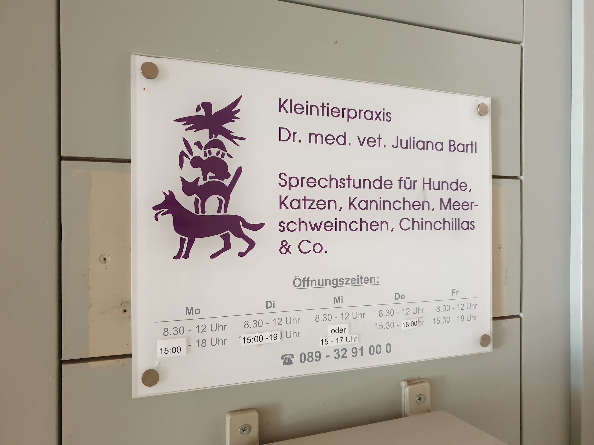Kleintierpraxis Dr. med.vet. Juliana Bartl – Bild