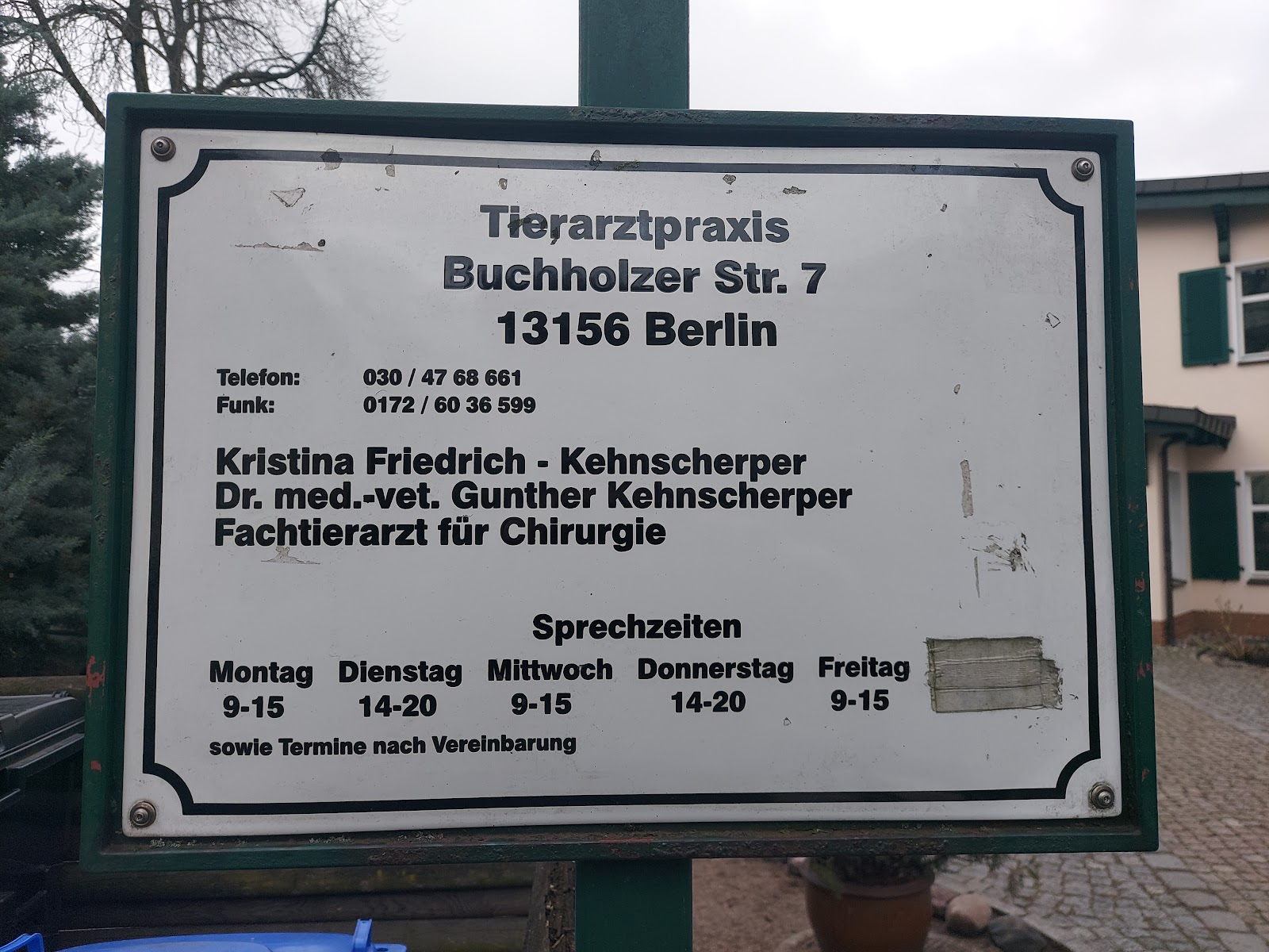 Kristina Friedrich-Kehnscherper in Berlin – Praxisansicht