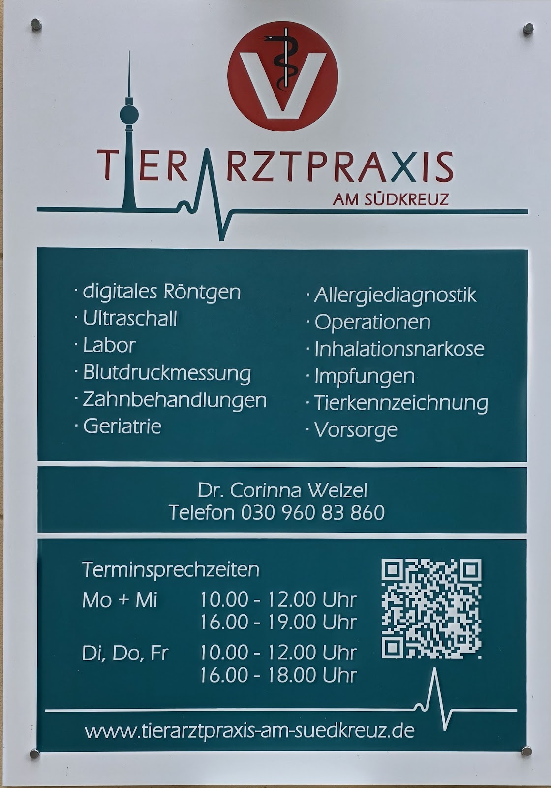Tierarztpraxis am Südkreuz in Berlin – Praxisansicht