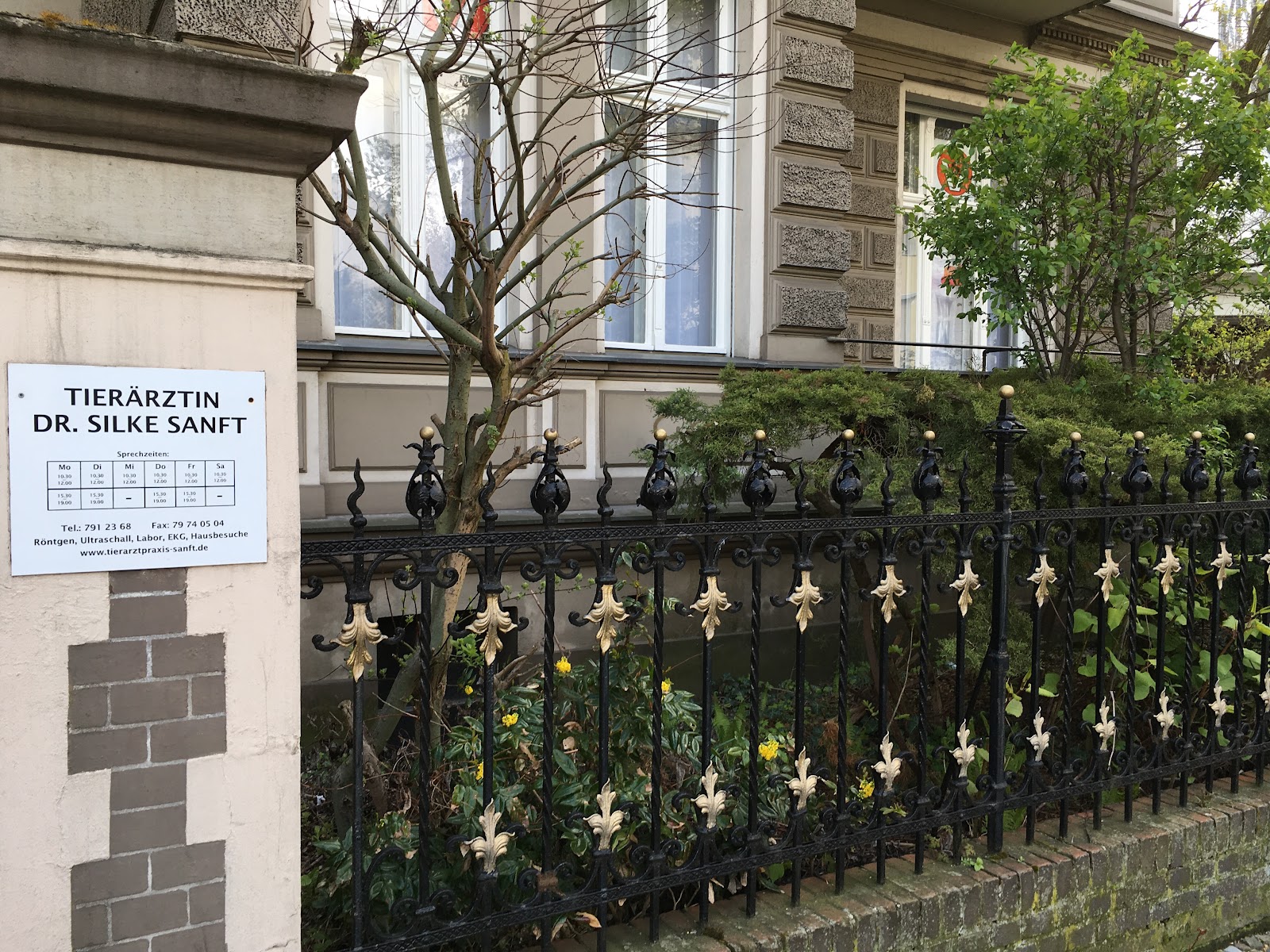 Tierarztpraxis Dr.med.vet. Silke Sanft in Berlin – Praxisansicht