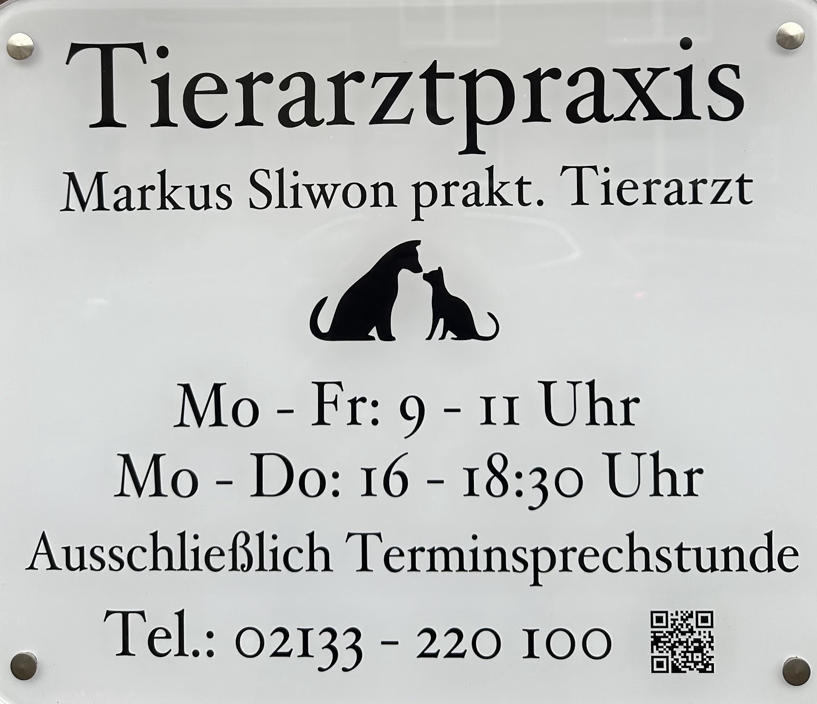 Tierarztpraxis Markus Sliwon in Dormagen – Praxisfoto 1