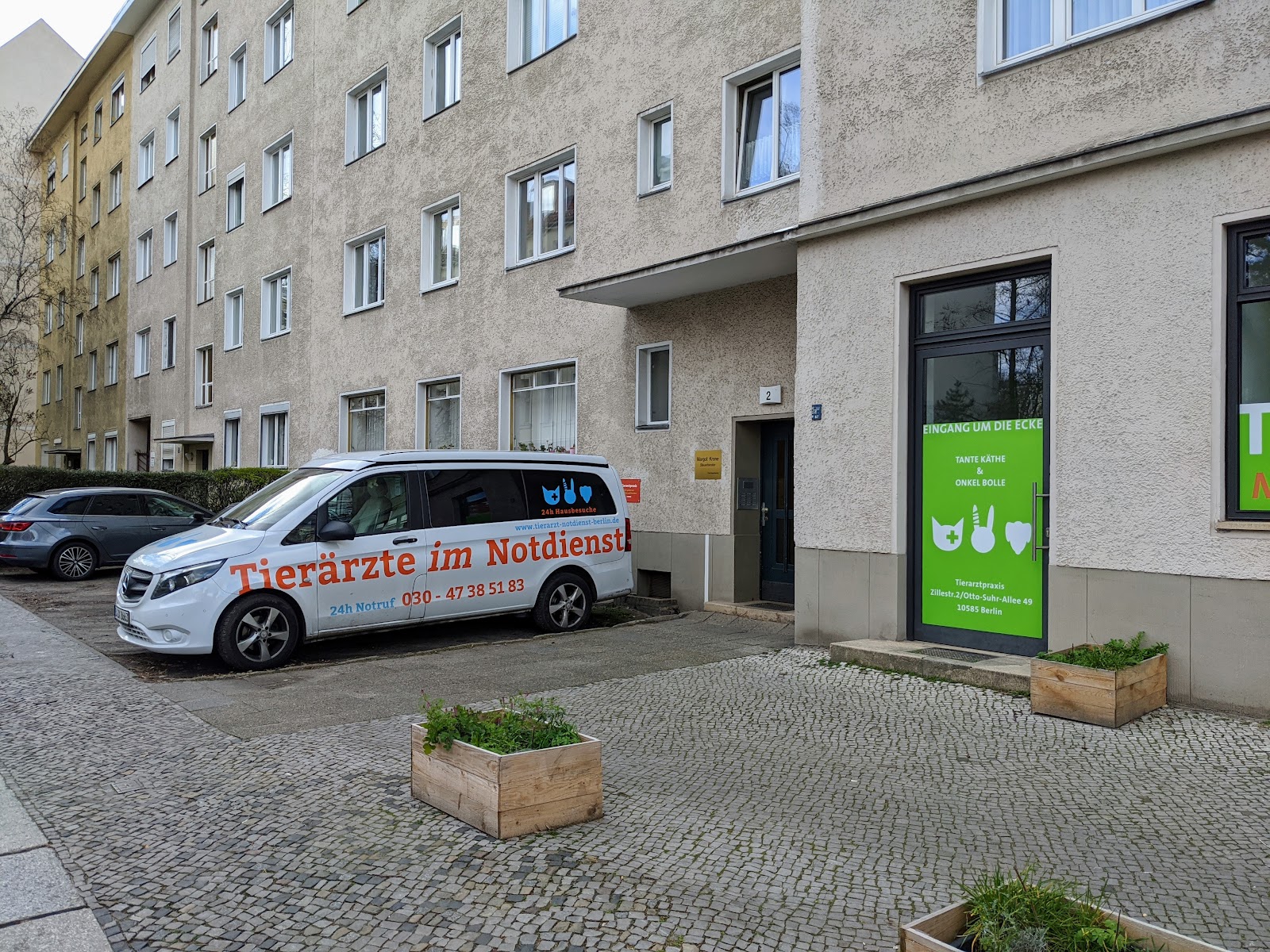 Tierarztpraxis "Tante Käthe & Onkel Bolle" Dr. Willitzkat in Berlin – Praxisansicht